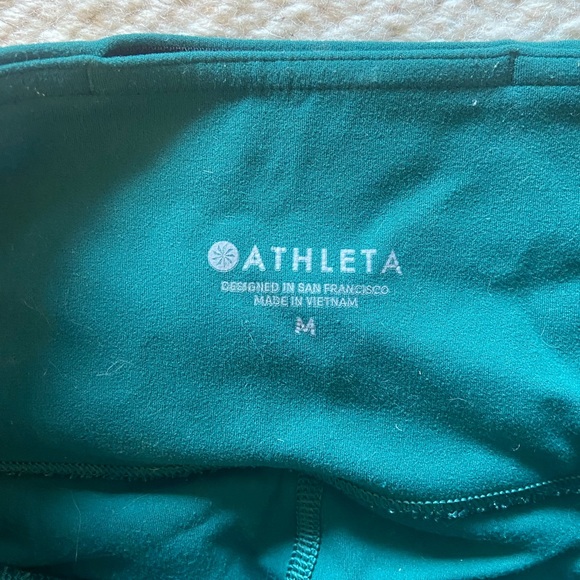 ATHLETA cropped green leggings - Picture 3 of 3